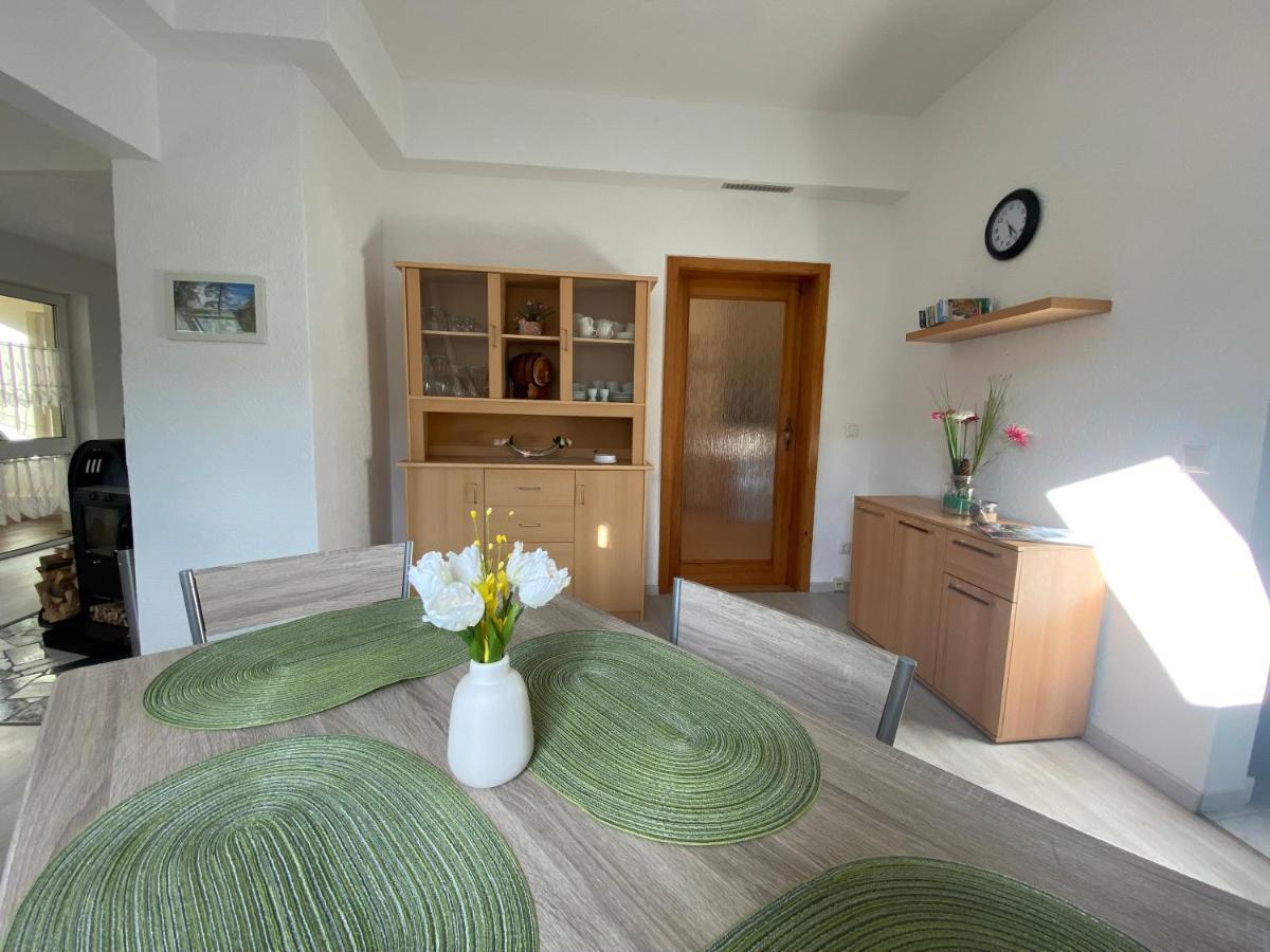 Waldblickwohnung Mit Schoener Terrasse Und Kamin زبنيتس المظهر الخارجي الصورة