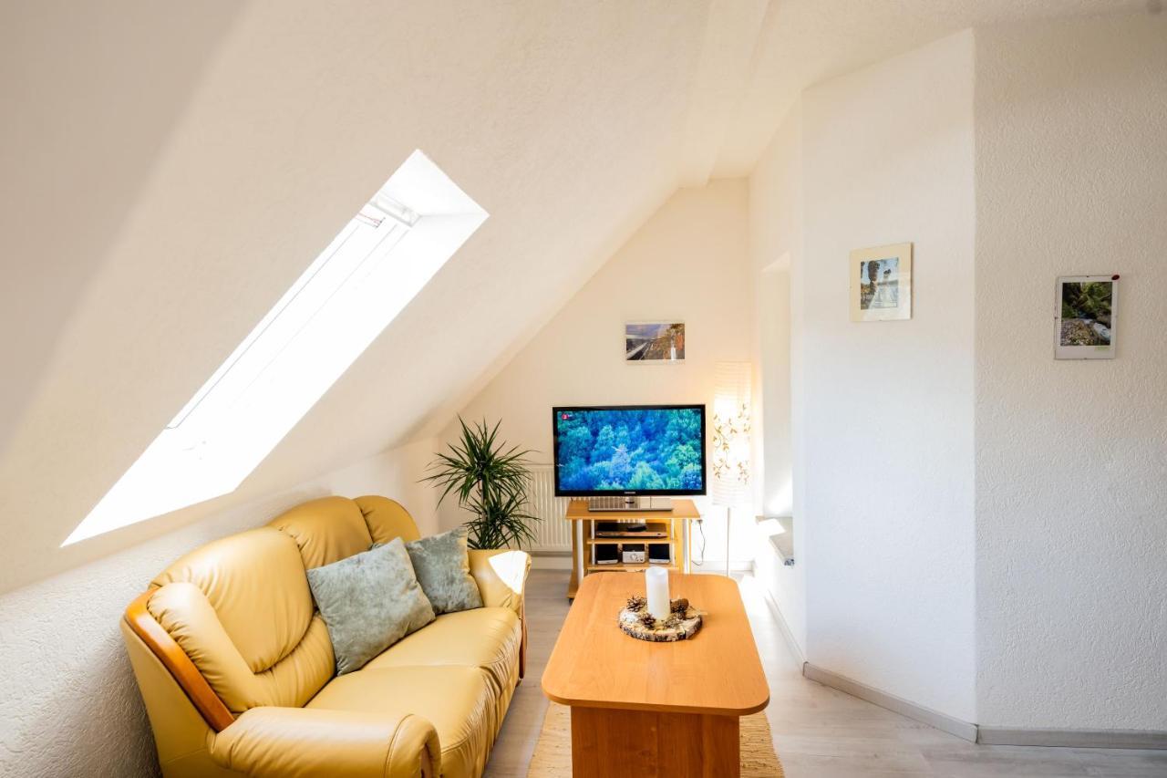 Waldblickwohnung Mit Schoener Terrasse Und Kamin زبنيتس المظهر الخارجي الصورة
